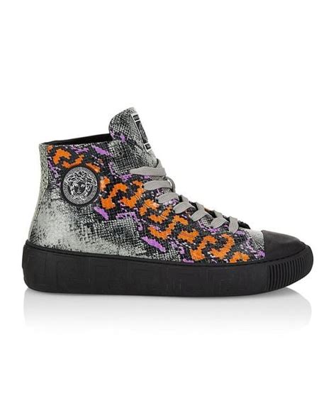 versace snakeskin shoes